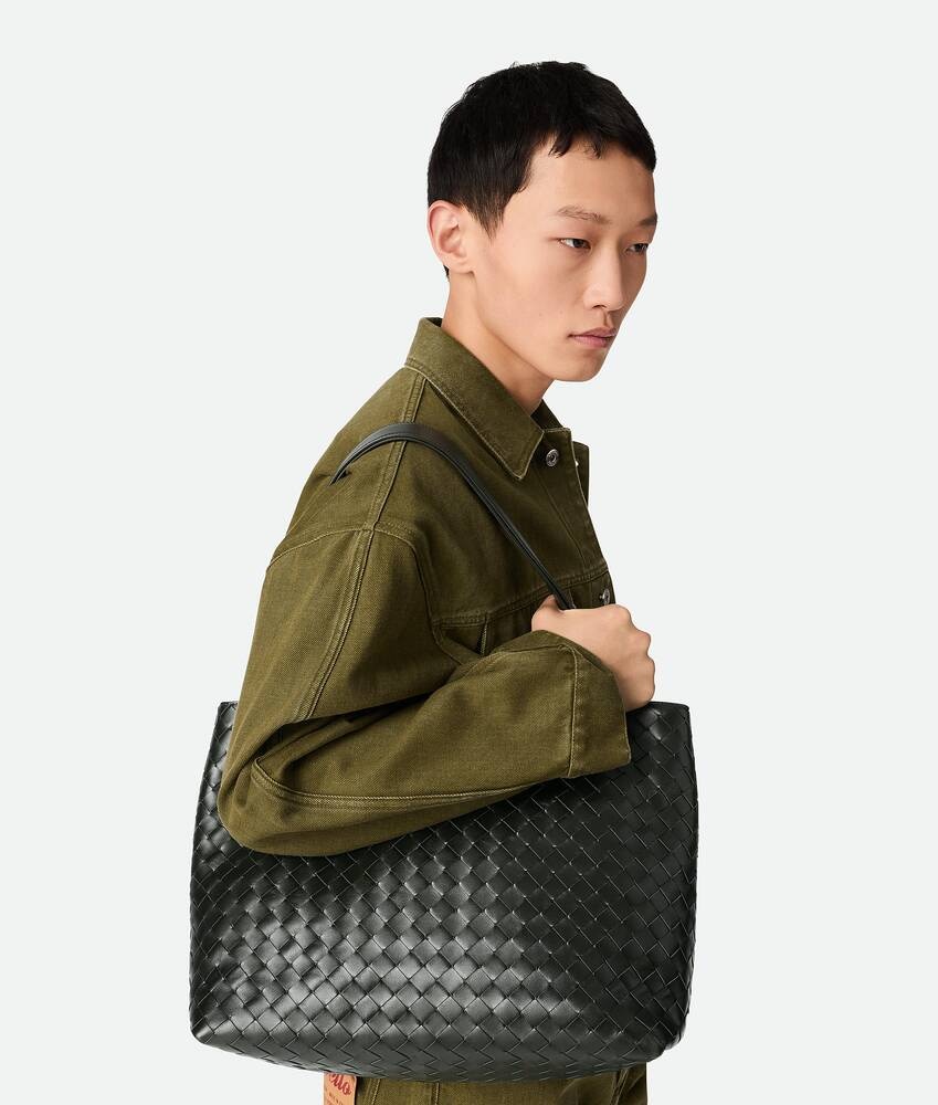 Bottega Veneta Bolso Tote Intrecciato pequeño con cremallera Envío gratis
