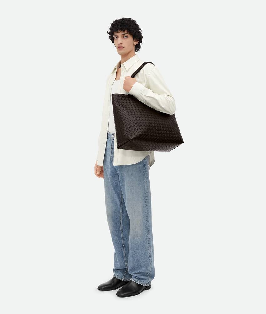Bottega Veneta Bolso Tote Intrecciato grande con cremallera Últimos 3 días