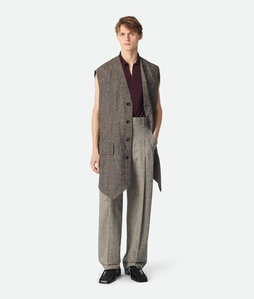 Bottega Veneta Chaleco de viscosa con motas de color