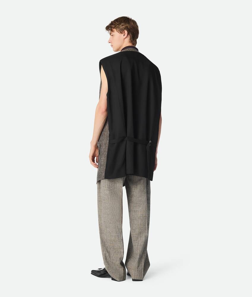 Bottega Veneta Chaleco de viscosa con motas de color Rebajas de fin de temporada