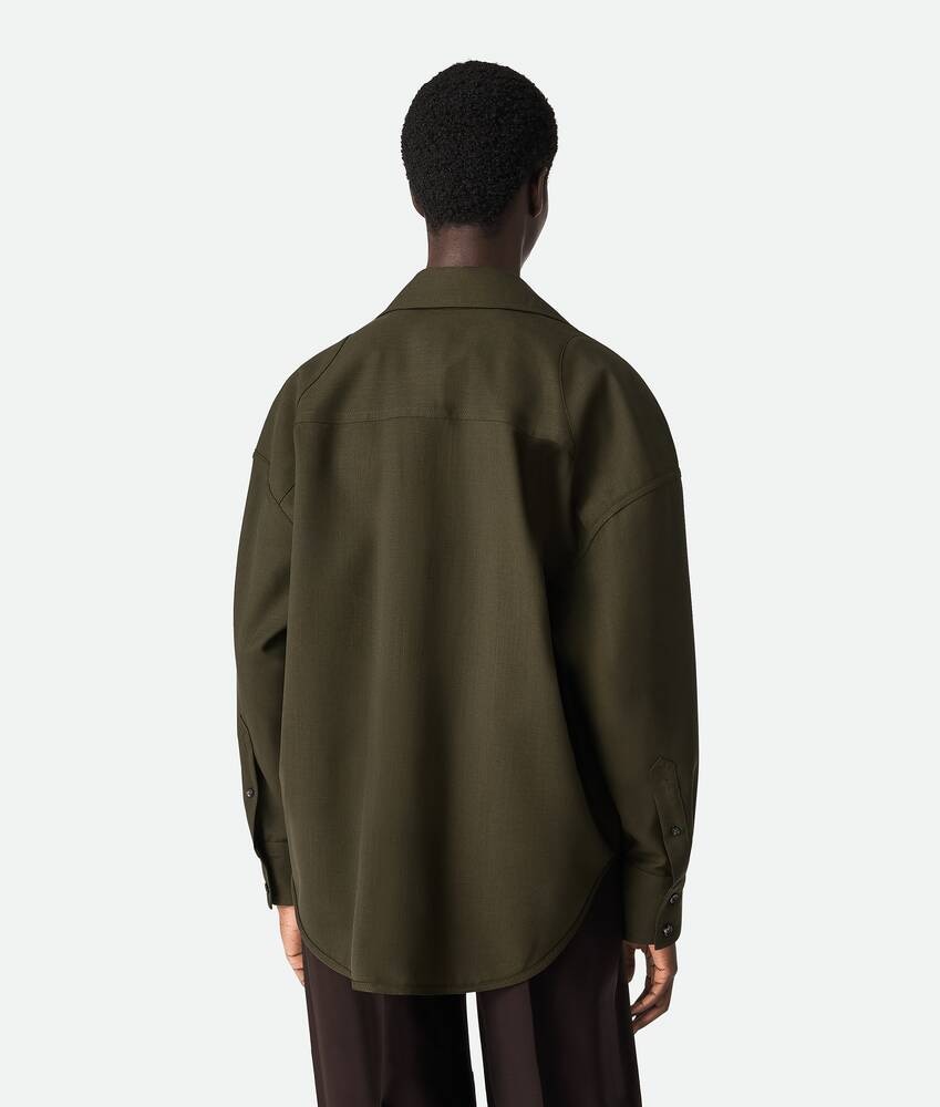Bottega Veneta Camisa de lana ligera En línea