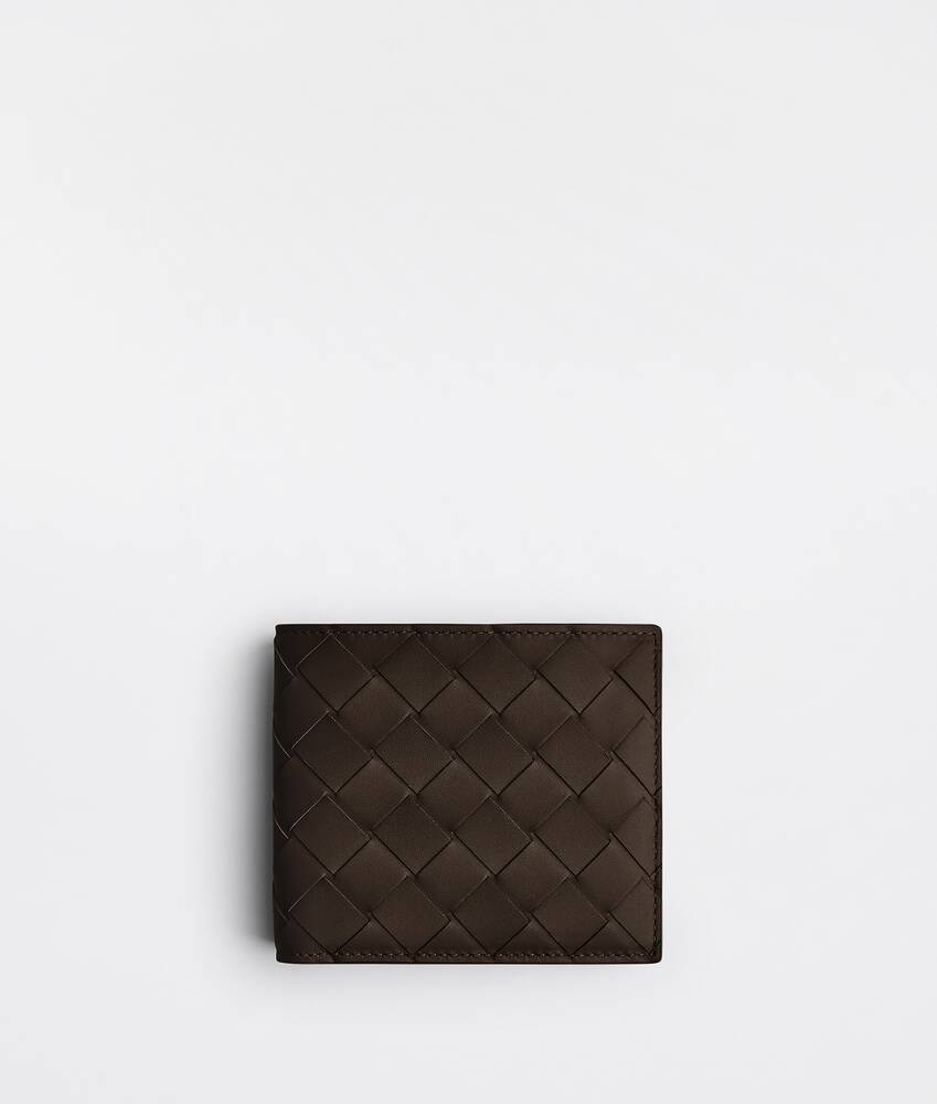 Bottega Veneta Cartera De Doble Hoja Con Monedero Intrecciato