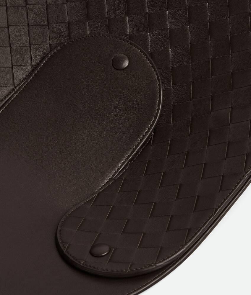 Bottega Veneta Bandeja de piel entrelazada - L En línea