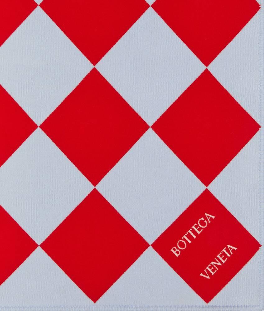 Bottega Veneta Manta de jacquard a cuadros Outlet