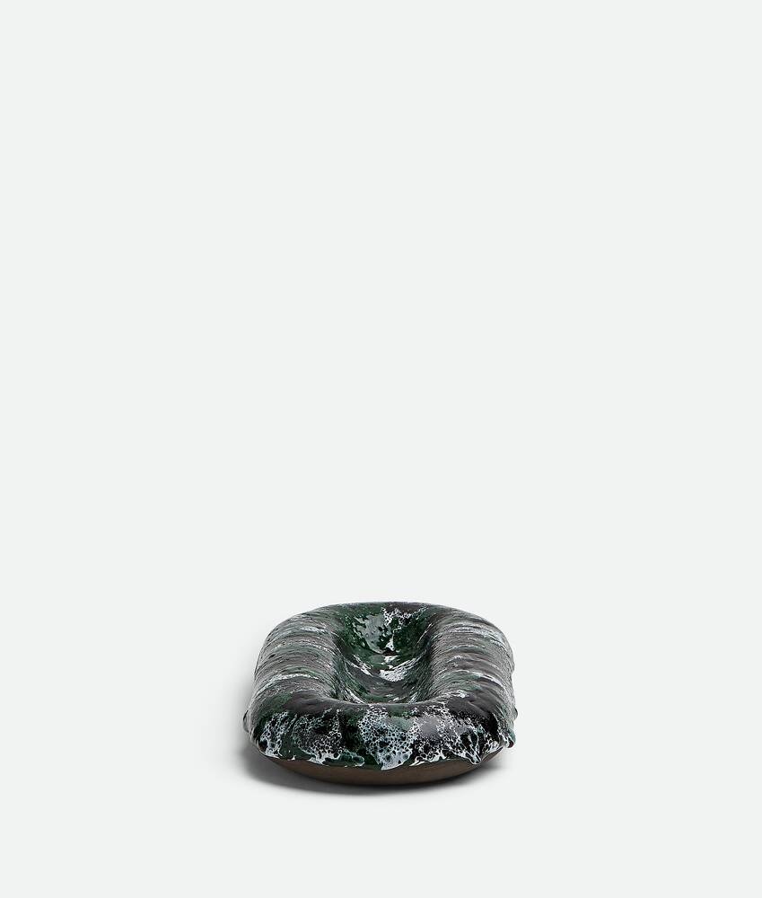 Bottega Veneta Óvalo esmaltado Volcanic Ventas relámpago