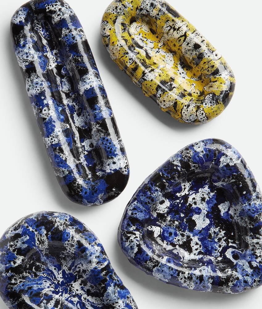 Bottega Veneta Óvalo esmaltado Volcanic Descuento