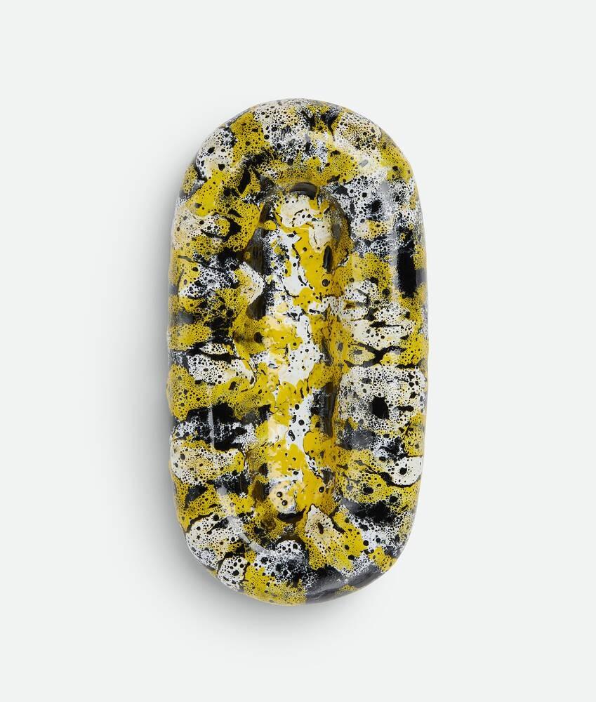 Bottega Veneta Óvalo esmaltado Volcanic Descuento
