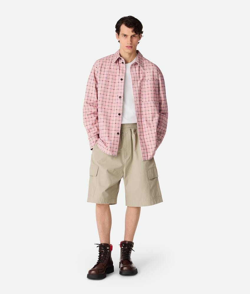 Bottega Veneta Pantalones cortos cargo de algodón técnico