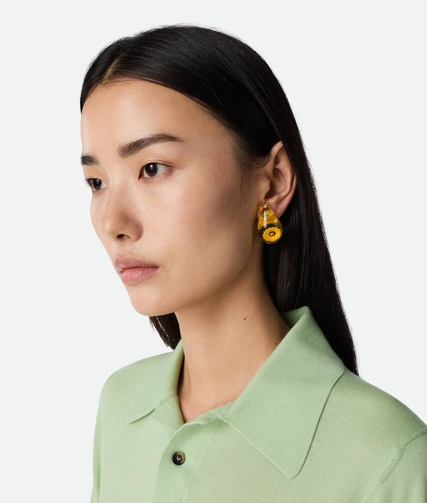 Bottega Veneta Pendientes Drop pequeños Rebajas de fábrica