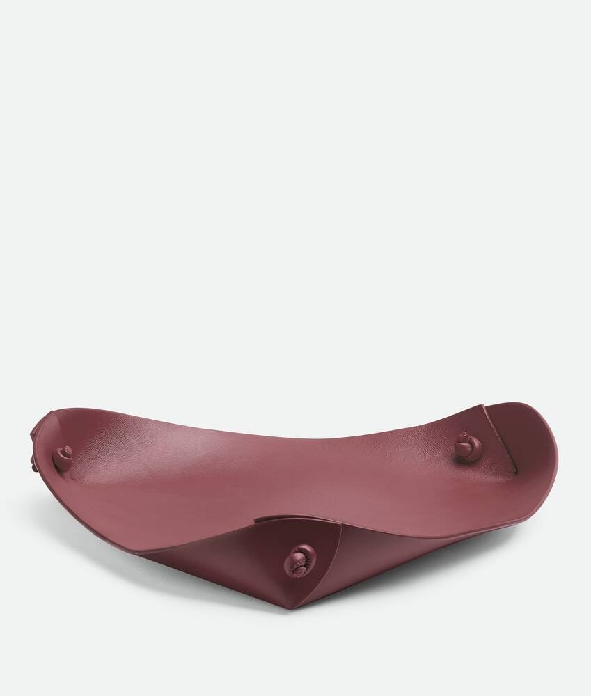 Bottega Veneta Bandeja grande de piel