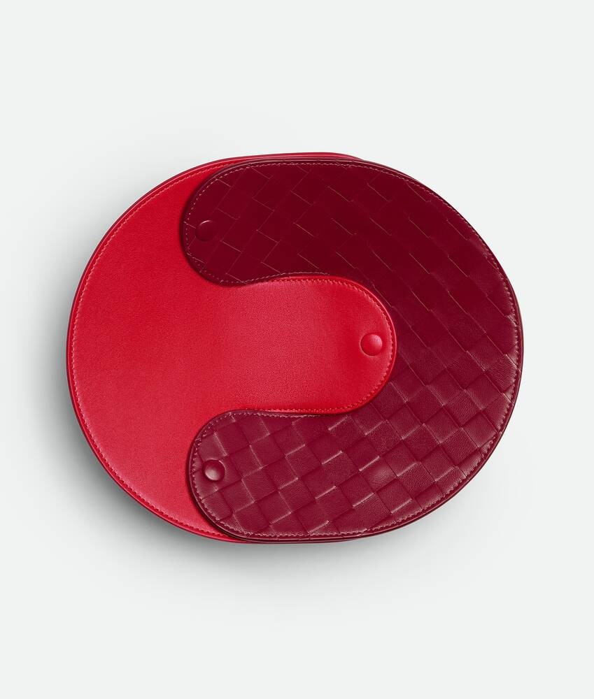 Bottega Veneta Bandeja de piel entrelazada - M Rebajas baratas