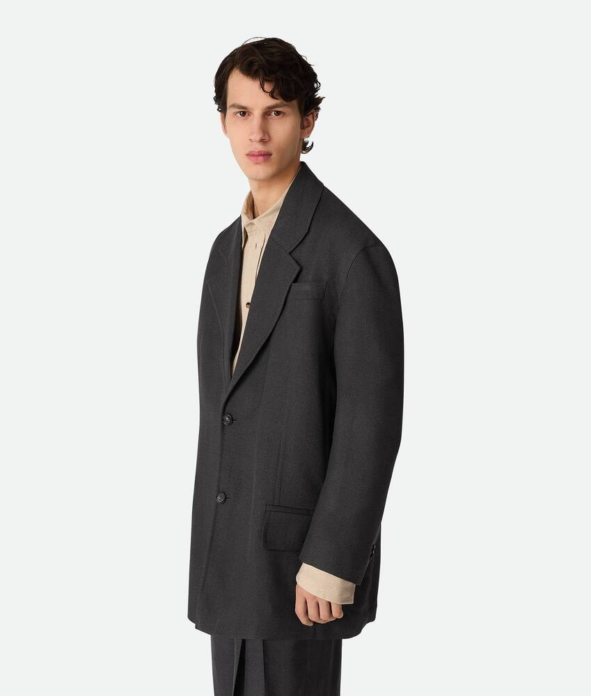 Bottega Veneta Chaqueta de mezcla de viscosa Liquidación