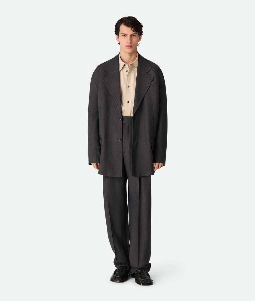 Bottega Veneta Chaqueta de mezcla de viscosa Liquidación
