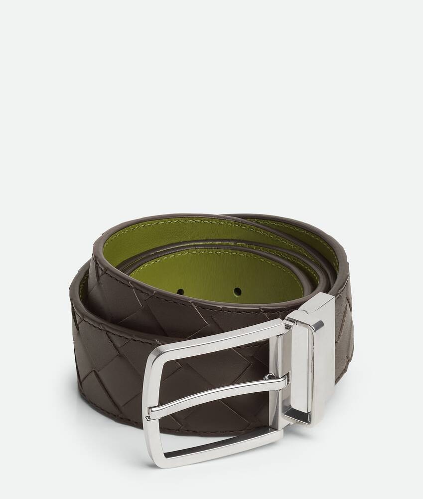 Bottega Veneta Cinturón Reversible Intrecciato