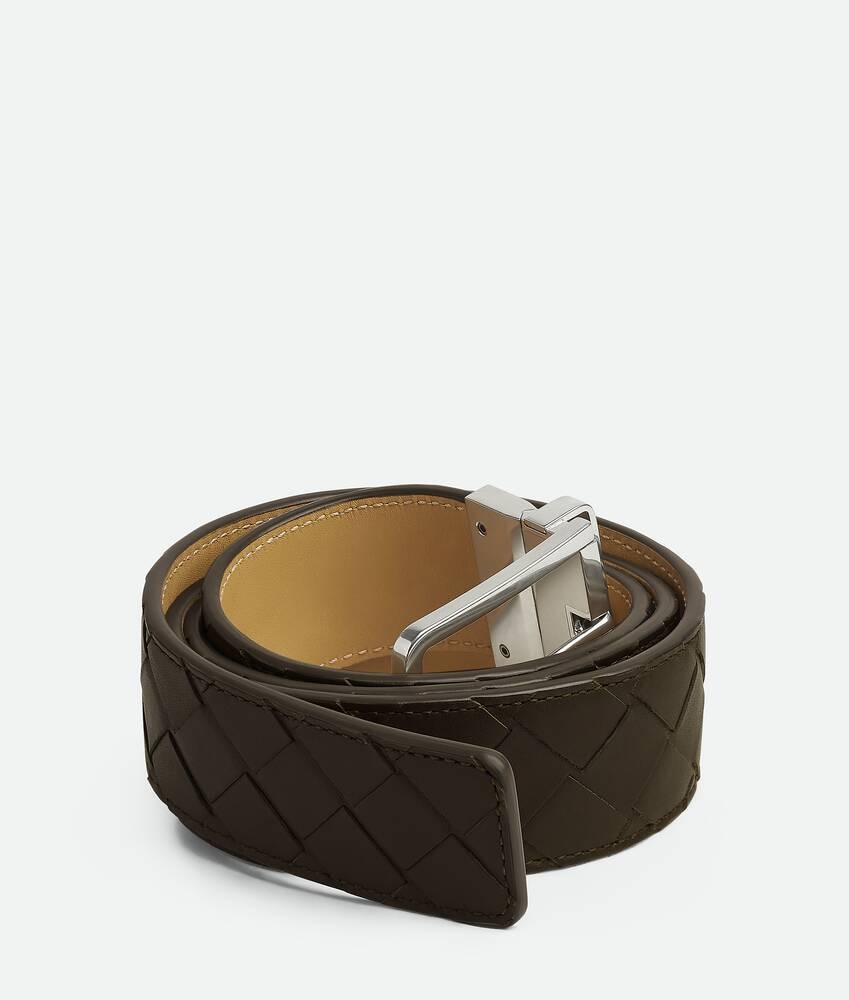 Bottega Veneta Cinturón Reversible Intrecciato Libre de impuestos