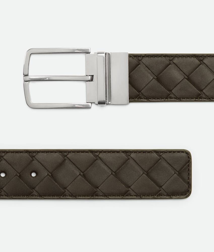Bottega Veneta Cinturón Reversible Intrecciato Libre de impuestos