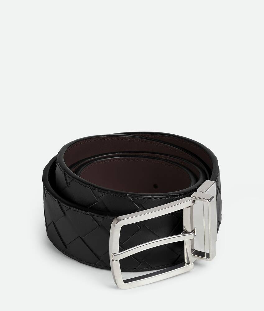 Bottega Veneta Cinturón Reversible Intrecciato