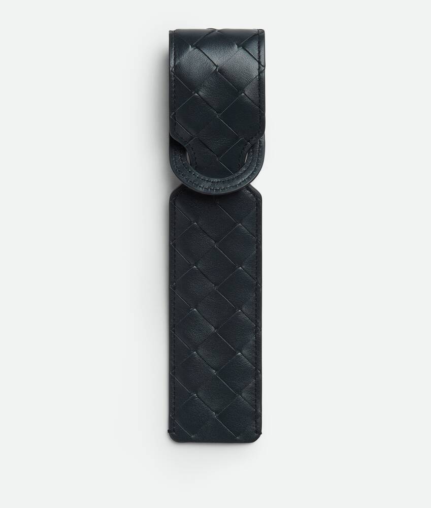 Bottega Veneta Portaetiquetas de equipaje Intrecciato alargado