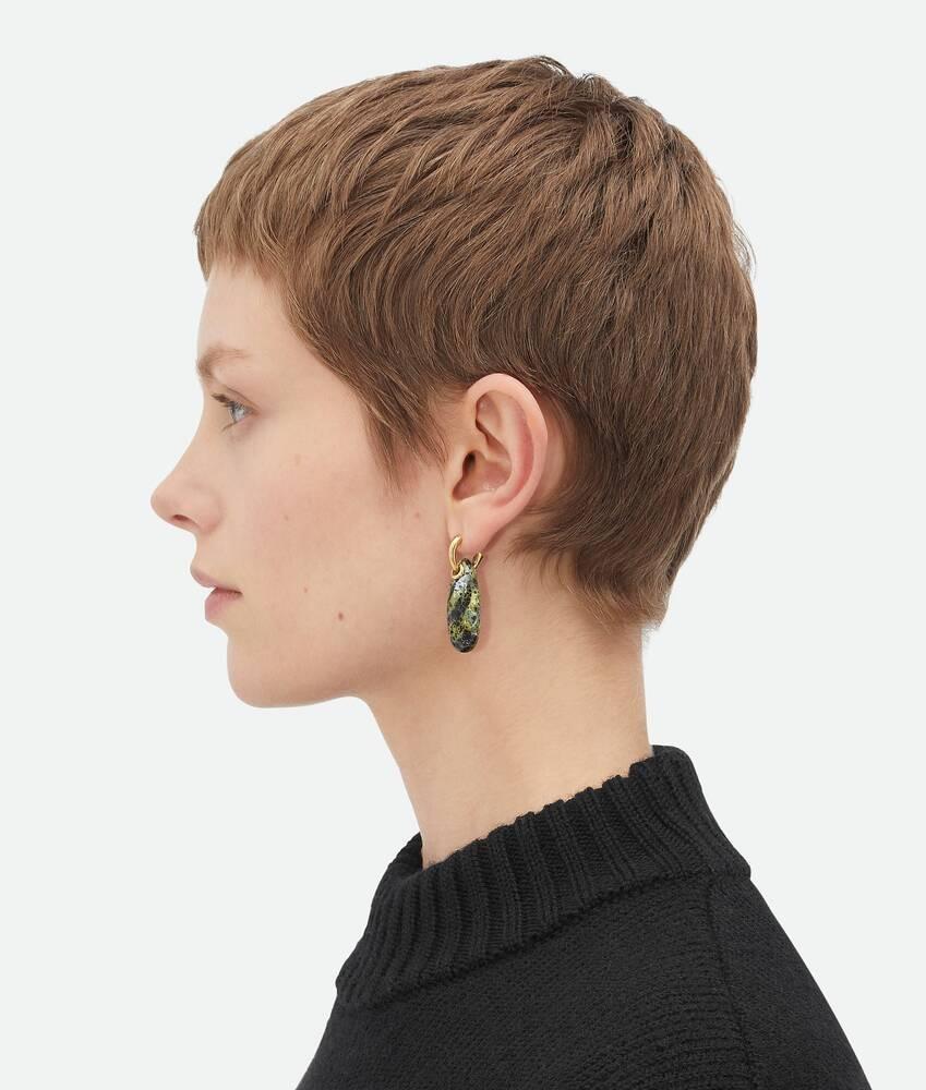 Bottega Veneta Pendientes Ellipse pequeños de cerámica COMPRAR AHORA