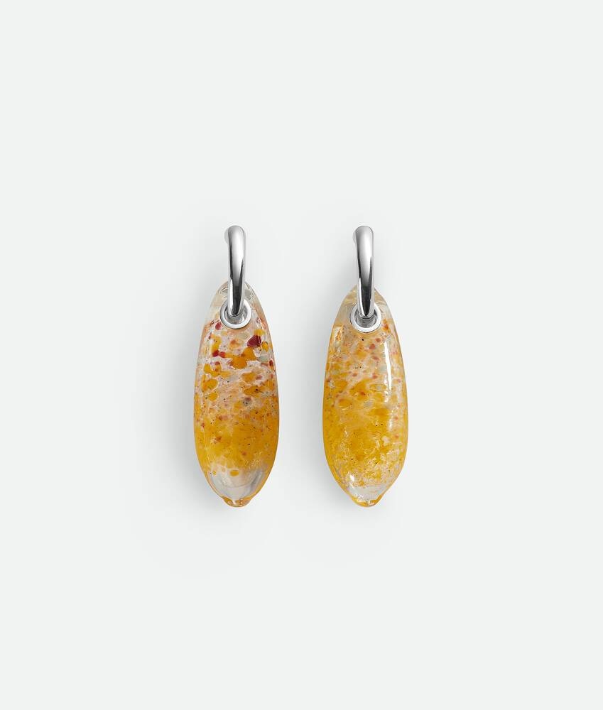 Bottega Veneta Pendientes Ellipse grandes de cristal Último día