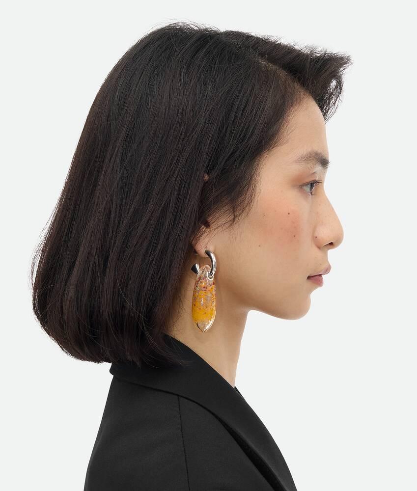 Bottega Veneta Pendientes Ellipse grandes de cristal Último día