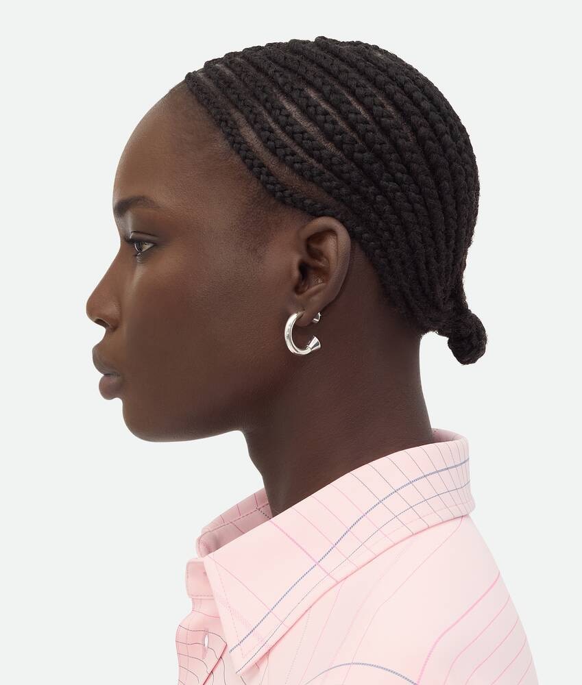 Bottega Veneta Pendientes Ellipse Hoop Precio de fábrica