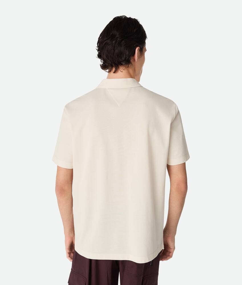 Bottega Veneta Polo de punto de algodón fino Libre de impuestos