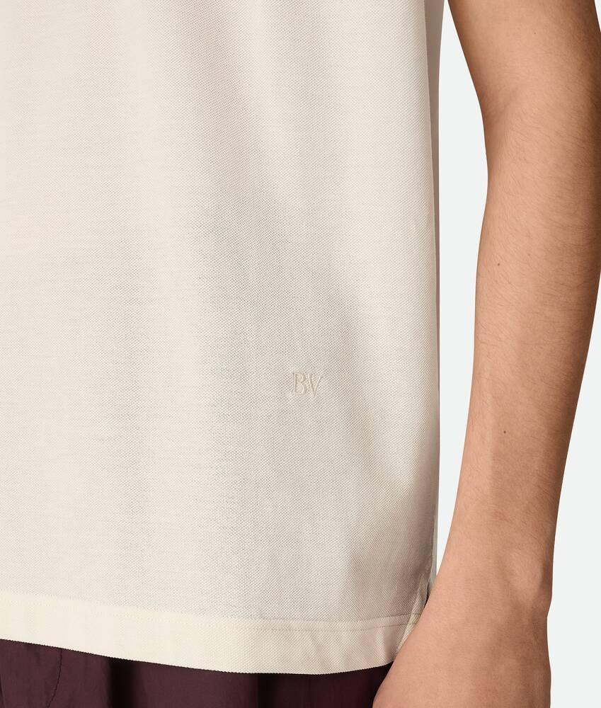 Bottega Veneta Polo de punto de algodón fino Libre de impuestos
