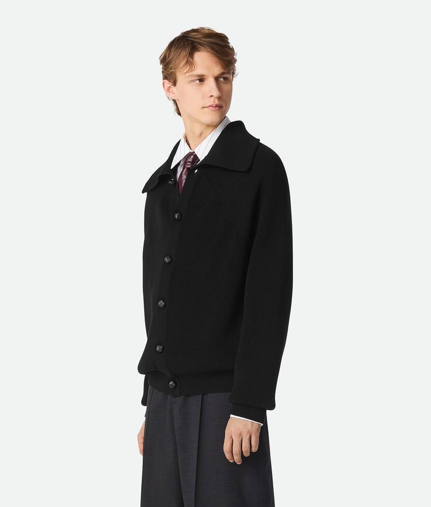 Bottega Veneta Cárdigan de punto inglés de algodón Descuentos del mes