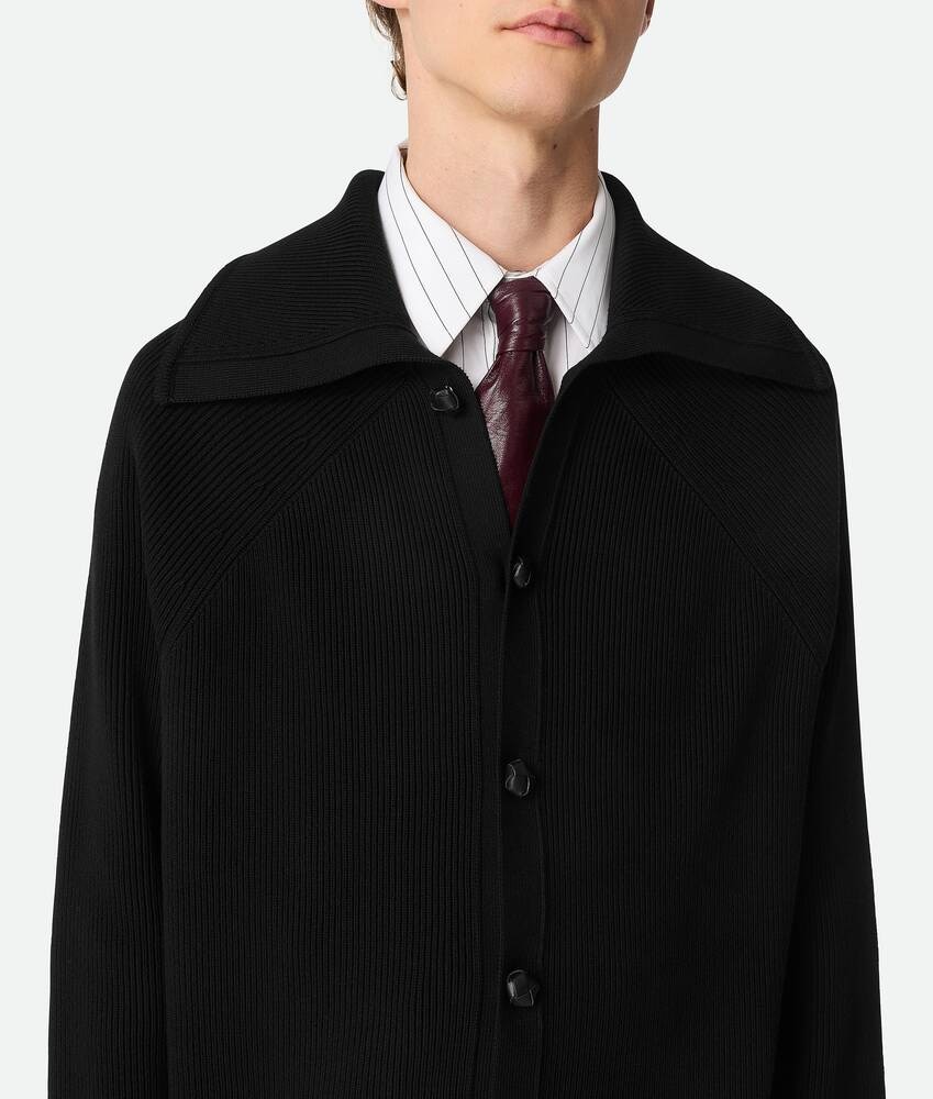 Bottega Veneta Cárdigan de punto inglés de algodón Descuentos del mes