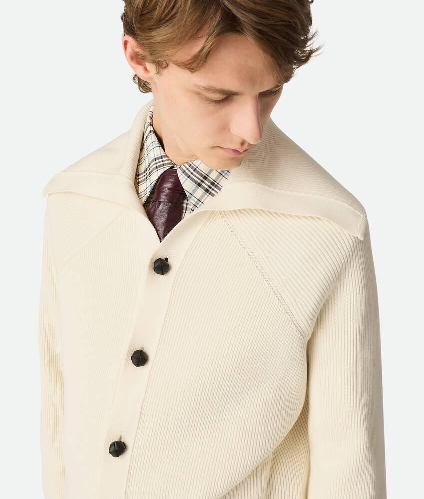 Bottega Veneta Cárdigan de punto inglés de algodón Oferta exclusiva