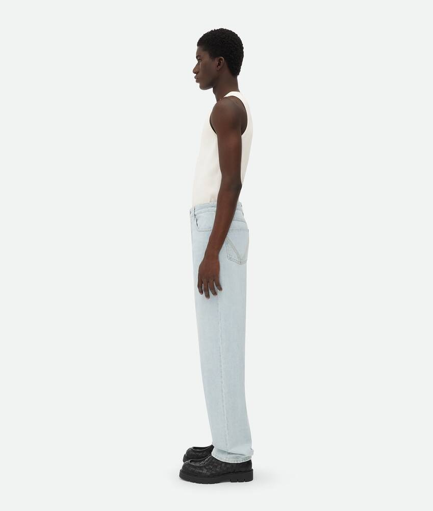 Bottega Veneta Vaqueros Wide Leg con efecto muy desteñido Ofertas de temporada