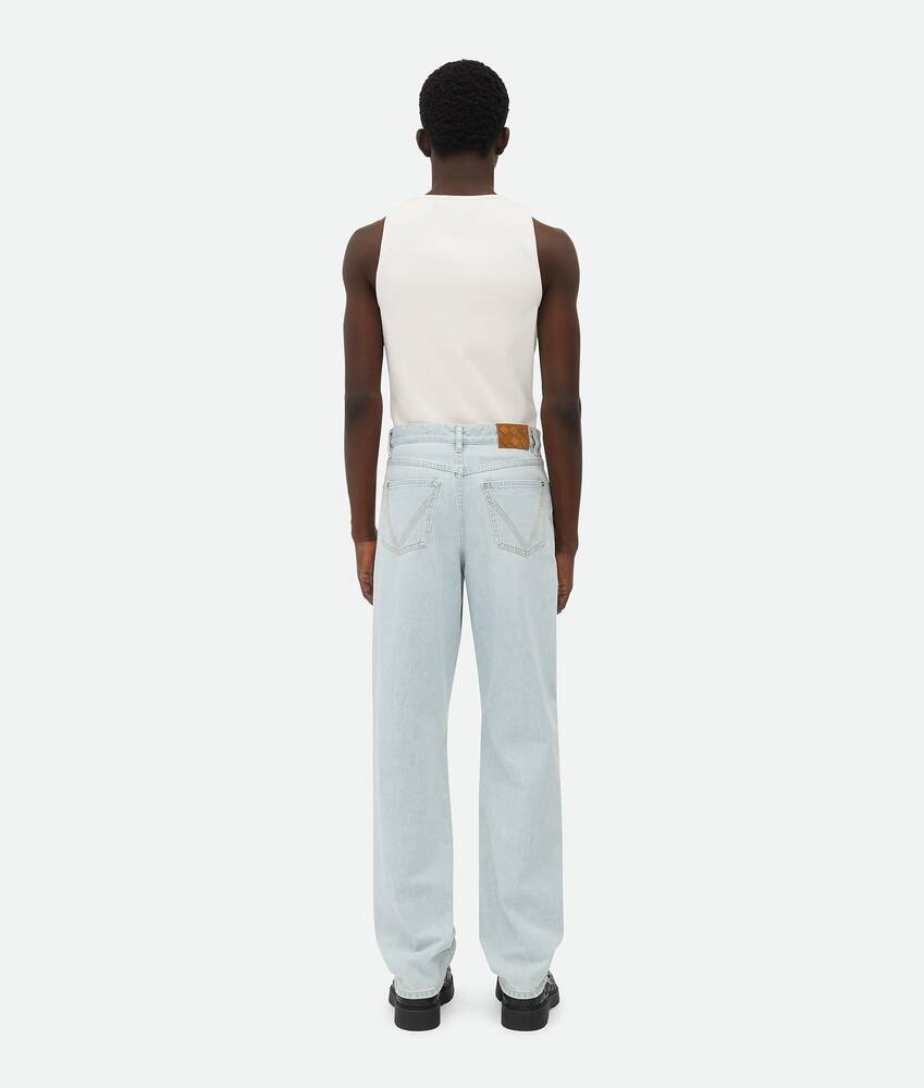 Bottega Veneta Vaqueros Wide Leg con efecto muy desteñido Ofertas de temporada