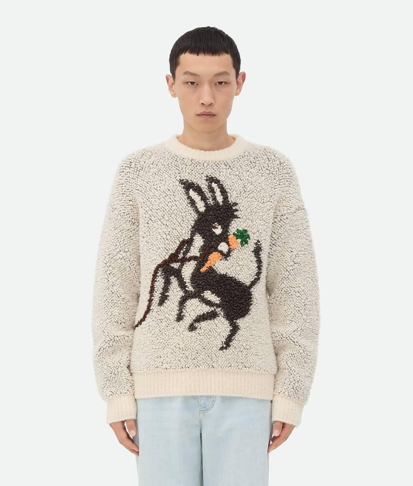 Bottega Veneta Jersey de jacquard de lana