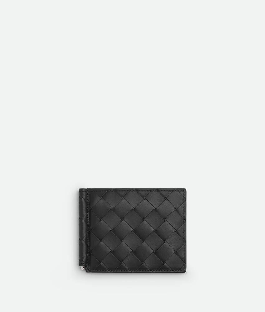 Bottega Veneta Cartera Intrecciato con clip para billetes