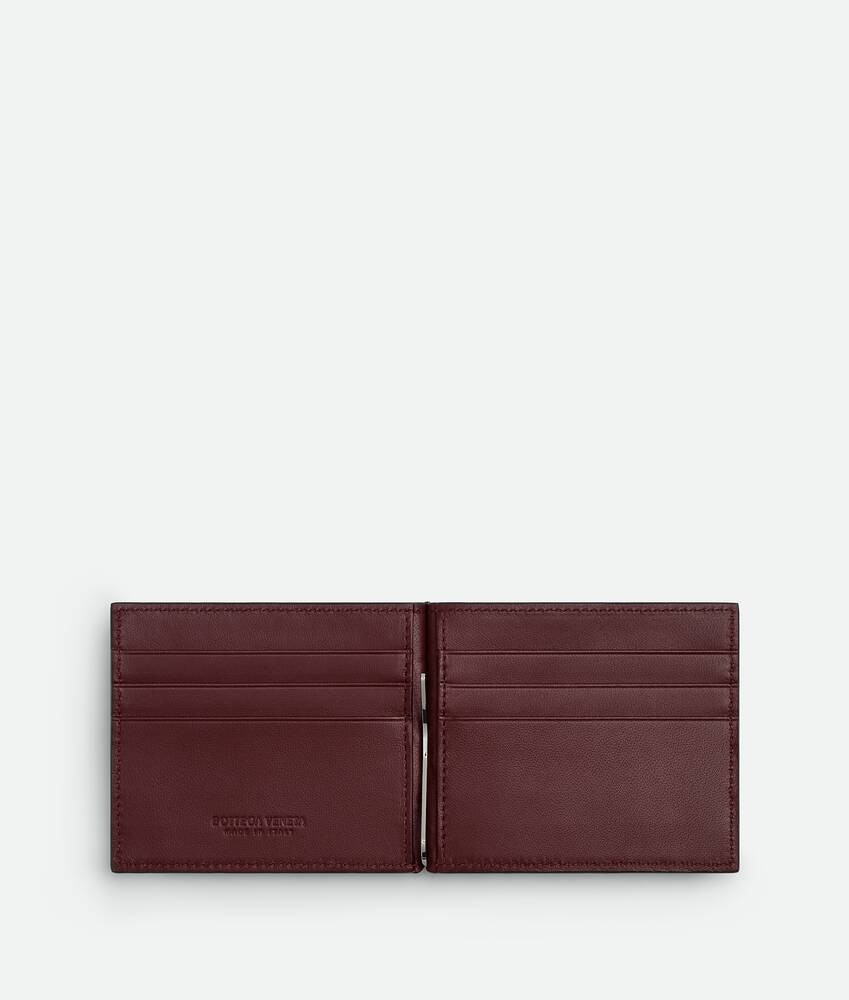 Bottega Veneta Cartera Intrecciato con clip para billetes 2025