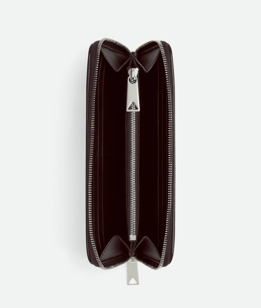 Bottega Veneta Cartera Con Cremallera En El Contorno Intrecciato En oferta