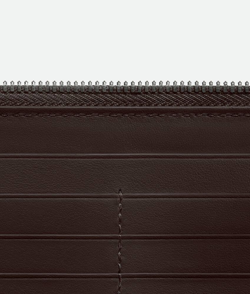 Bottega Veneta Cartera Con Cremallera En El Contorno Intrecciato En oferta