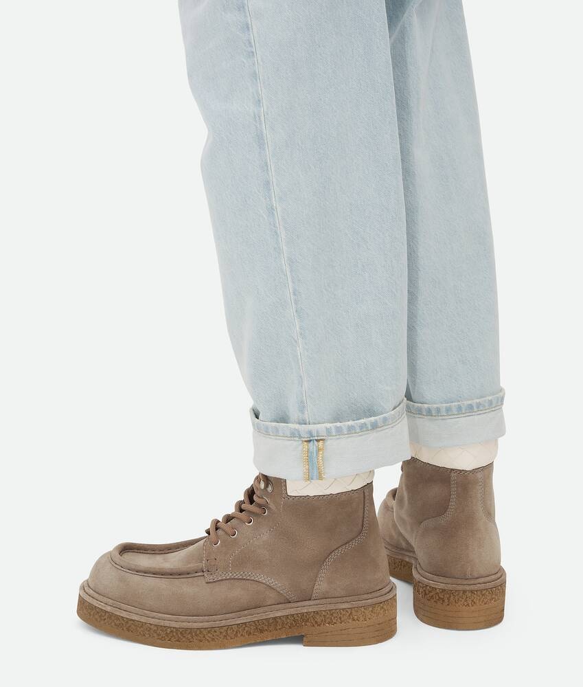Bottega Veneta Botín con cordones Haddock Gran oferta