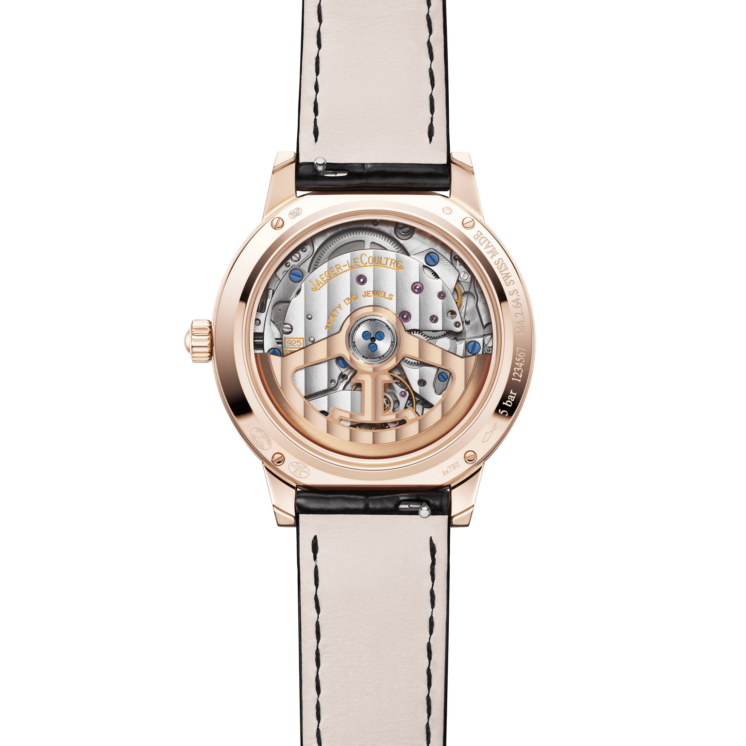 ﻿Jaeger-LeCoultre Reloj para mujer automático en oro rosa Rendez-Vous Moon Medium de cuerda automática 3572430 Rebajas online