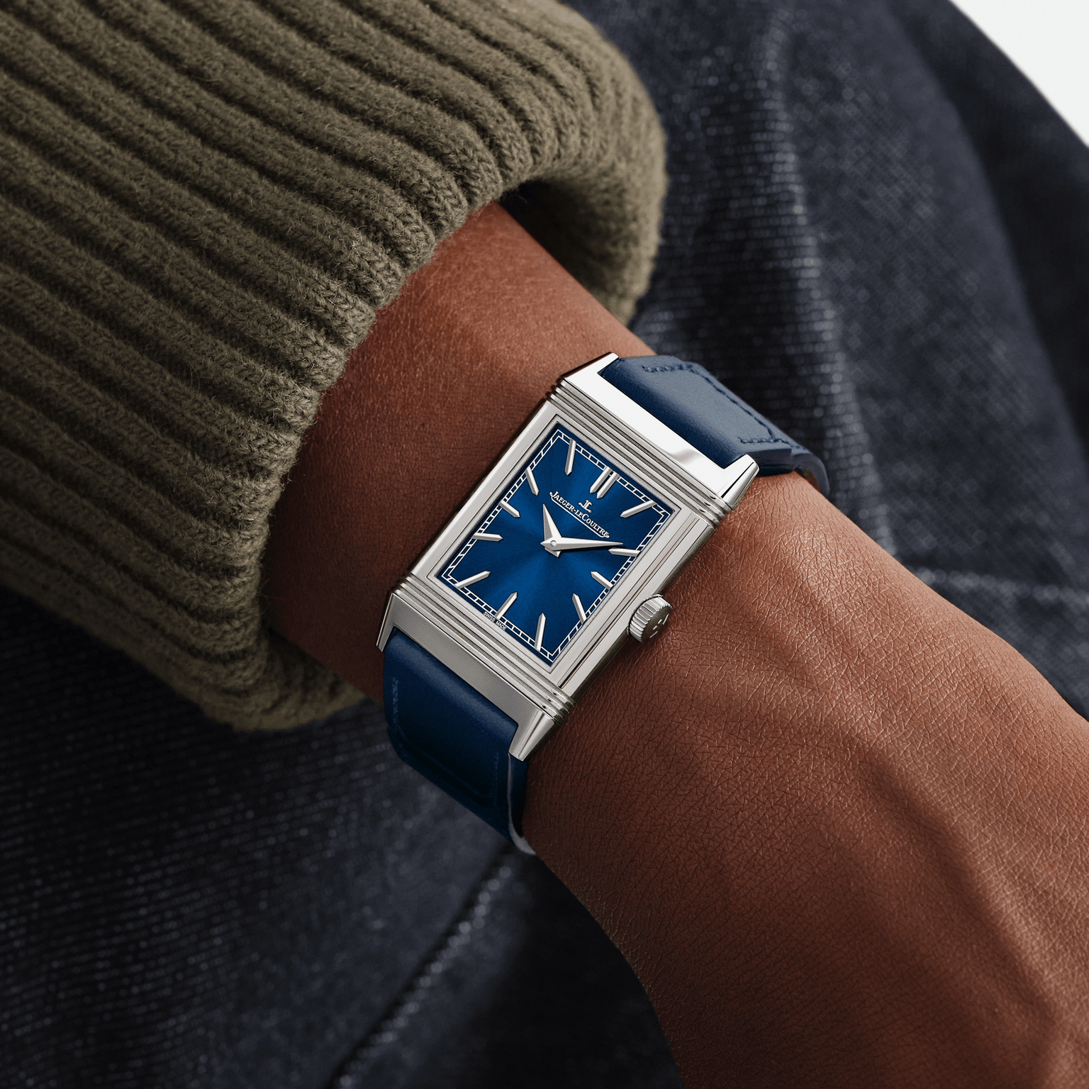Jaeger-LeCoultre Reloj manual para hombre en acero inoxidable Reverso Tribute Monoface Q716848J Rebajas top