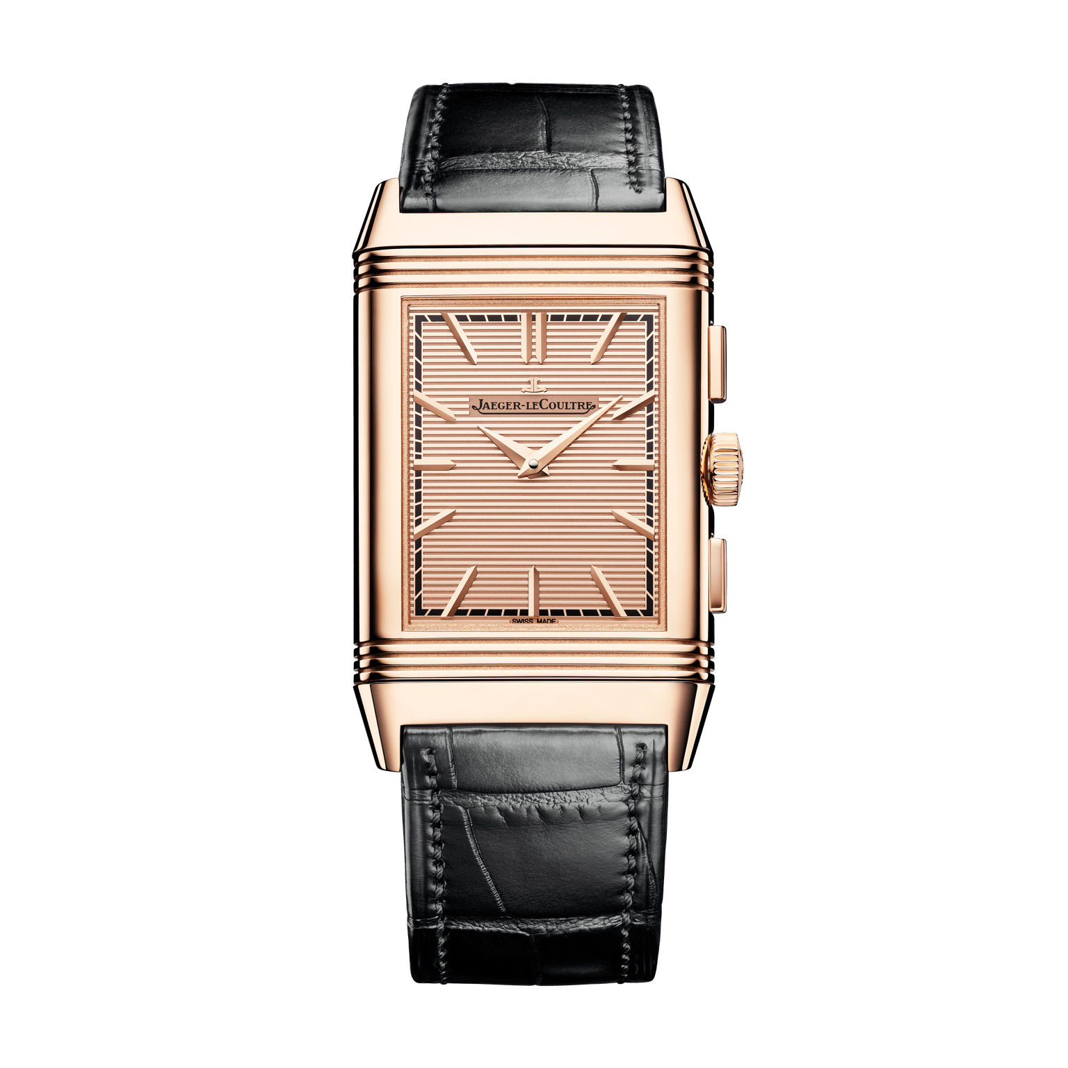 Jaeger-LeCoultre Reloj manual para hombre en oro rosa Reverso Tribute Chronograph Q389256J Oferta especial