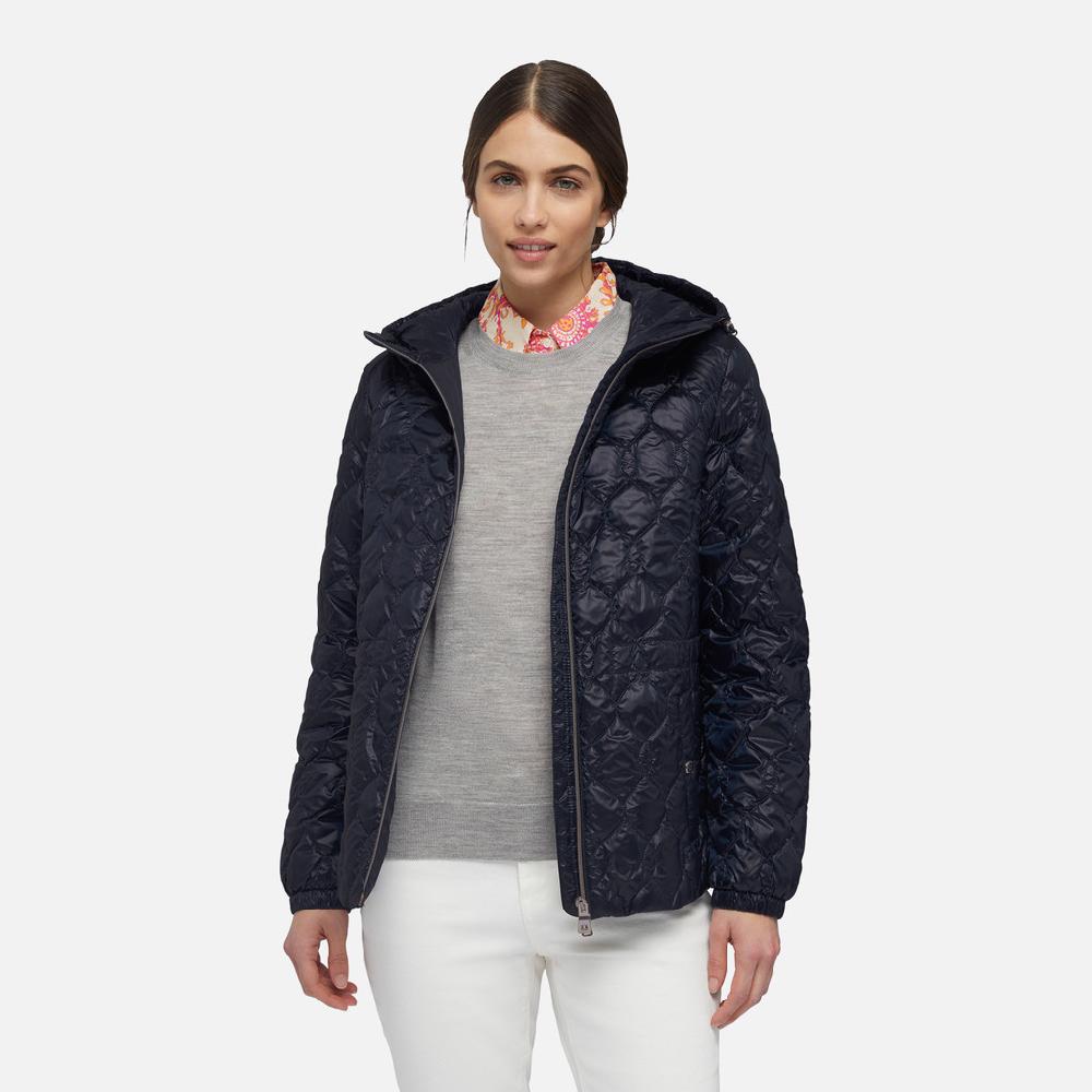 ﻿Geox myluse mujer W4525ET3043F4601 Parka corta Rebajas online