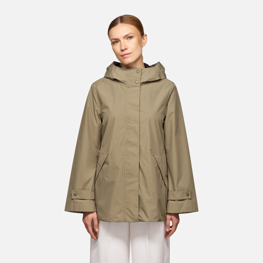 Geox hoara abx mujer W5521CT3228F3272 Chaqueta impermeable Último día
