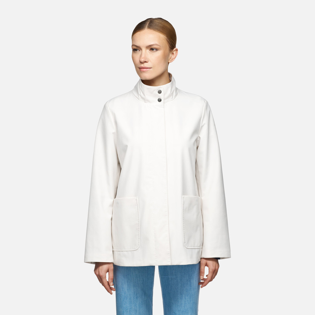 Geox floretia mujer W5520YT3046F1819 Chaqueta entretiempo Envío internacional gratuito