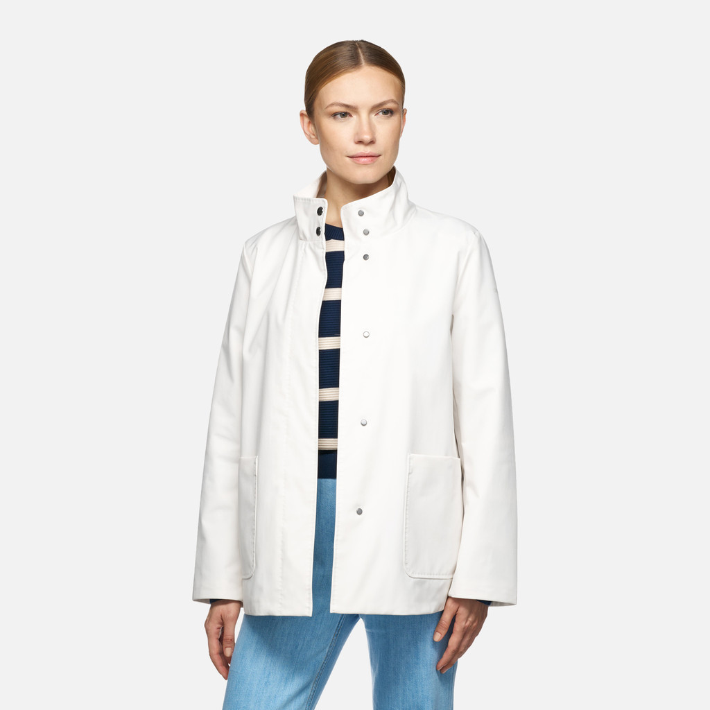 Geox floretia mujer W5520YT3046F1819 Chaqueta entretiempo Envío internacional gratuito