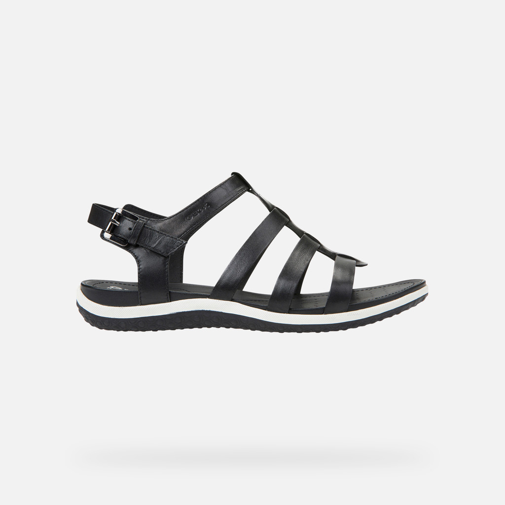 Geox sandal vega mujer D72R6A00043C9999 Sandalias planas Descuento por venta flash