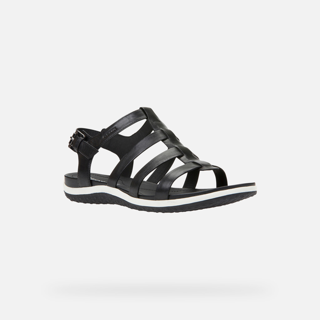 Geox sandal vega mujer D72R6A00043C9999 Sandalias planas Descuento por venta flash