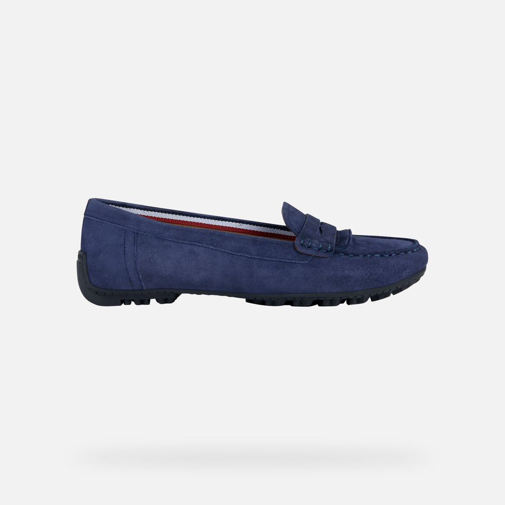 Geox kosmopolis + grip mujer D35RCA00021C4002 Mocasines de ante Rebajas