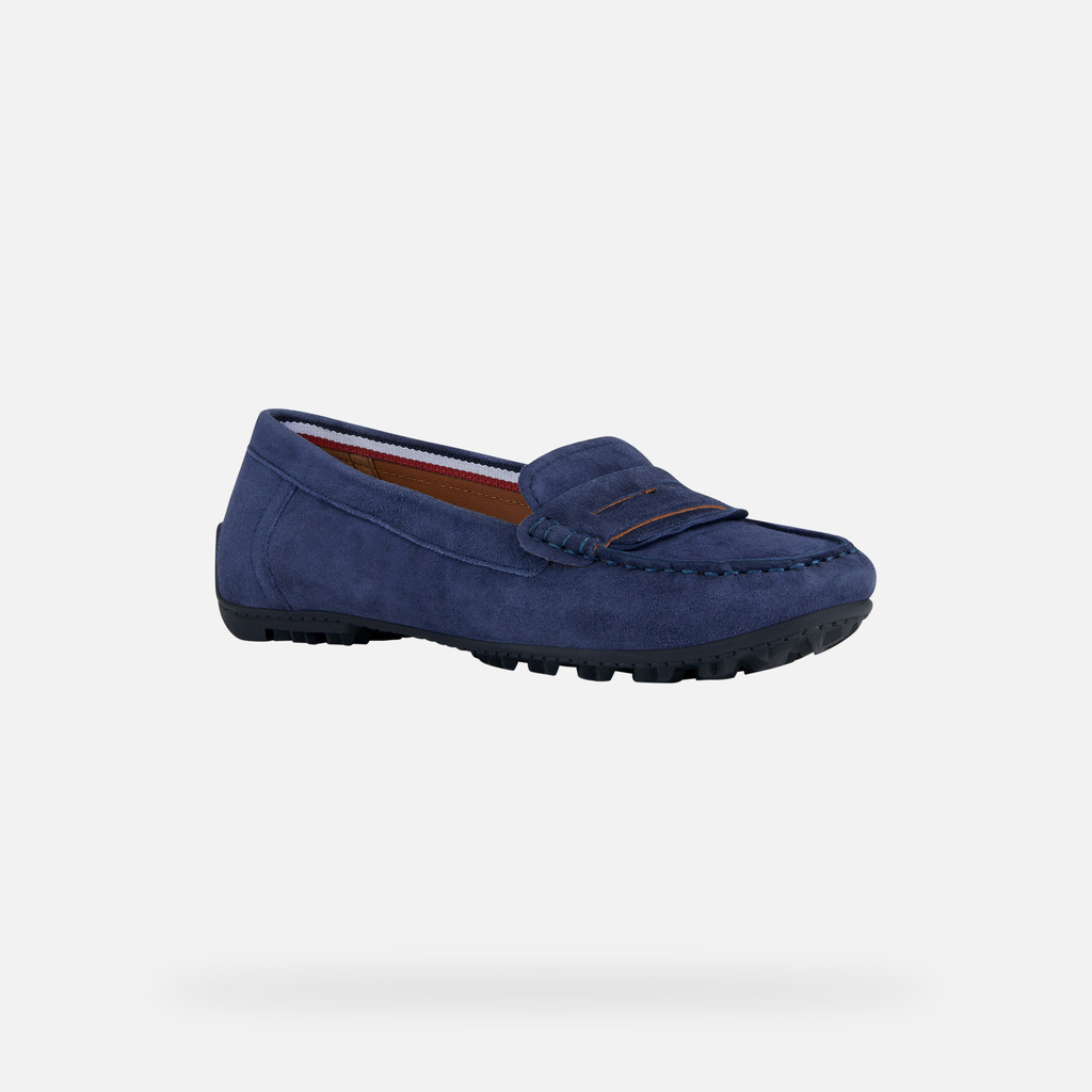 Geox kosmopolis + grip mujer D35RCA00021C4002 Mocasines de ante Rebajas